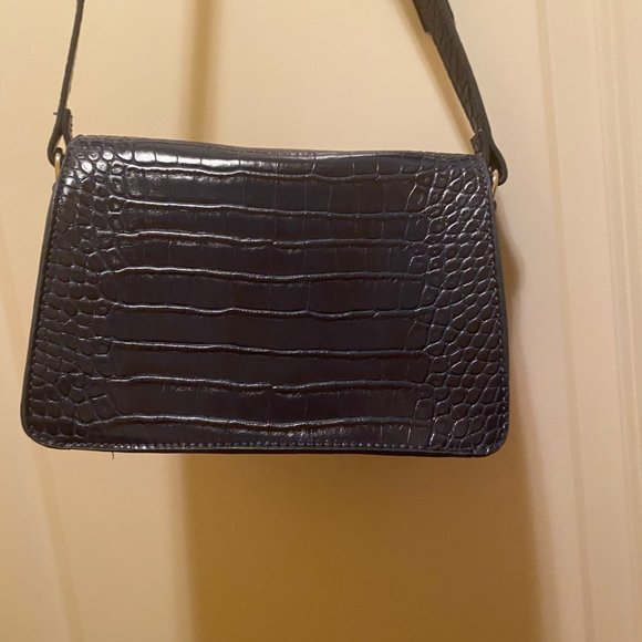 Blue Croc Bag - Picture 3 of 4